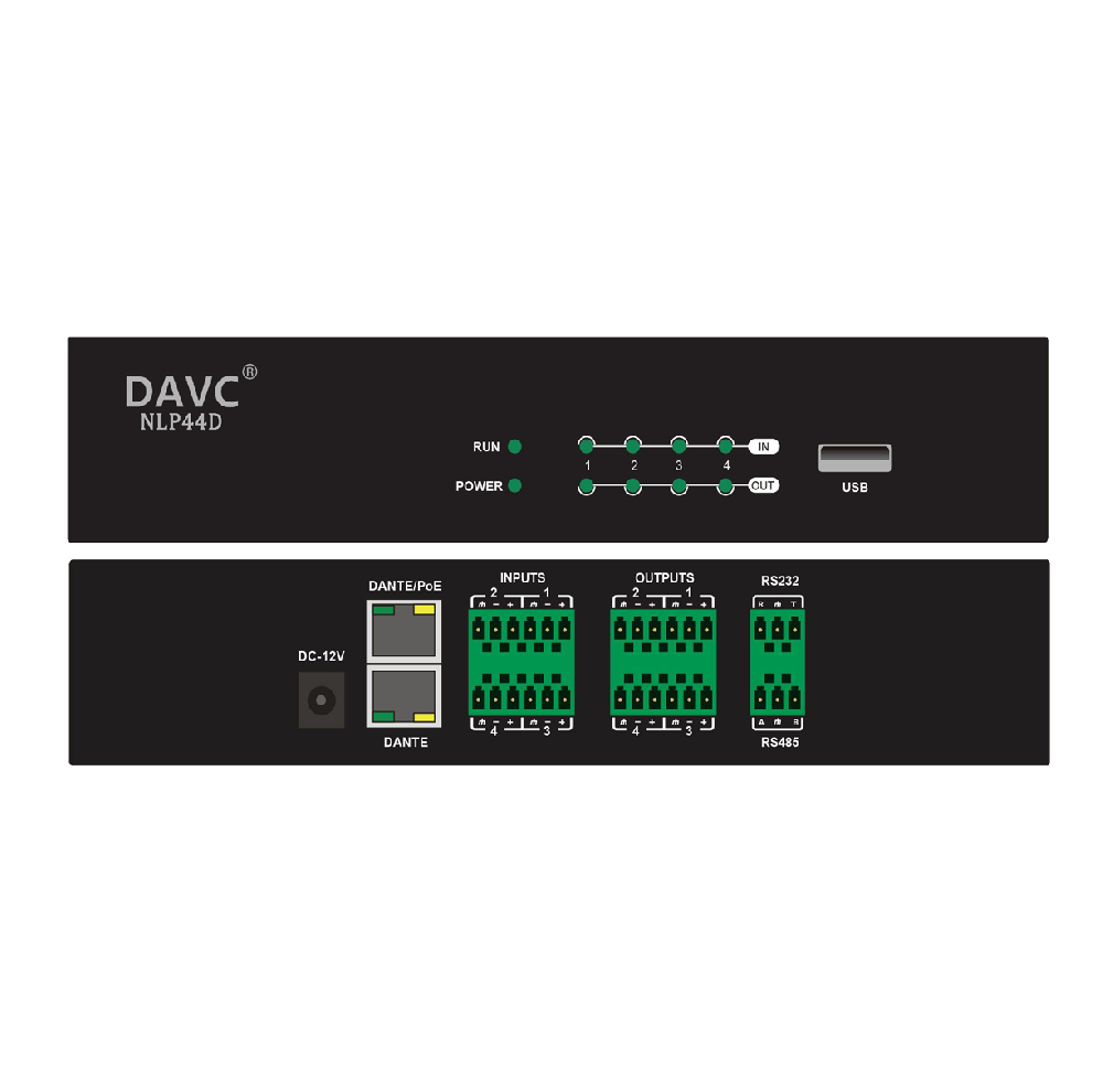 数字音频处理器 DA-DP0404D