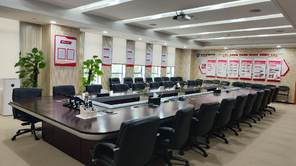 DAVC为厦门市建设银行科技园区的会议室提供的音视频系统产品